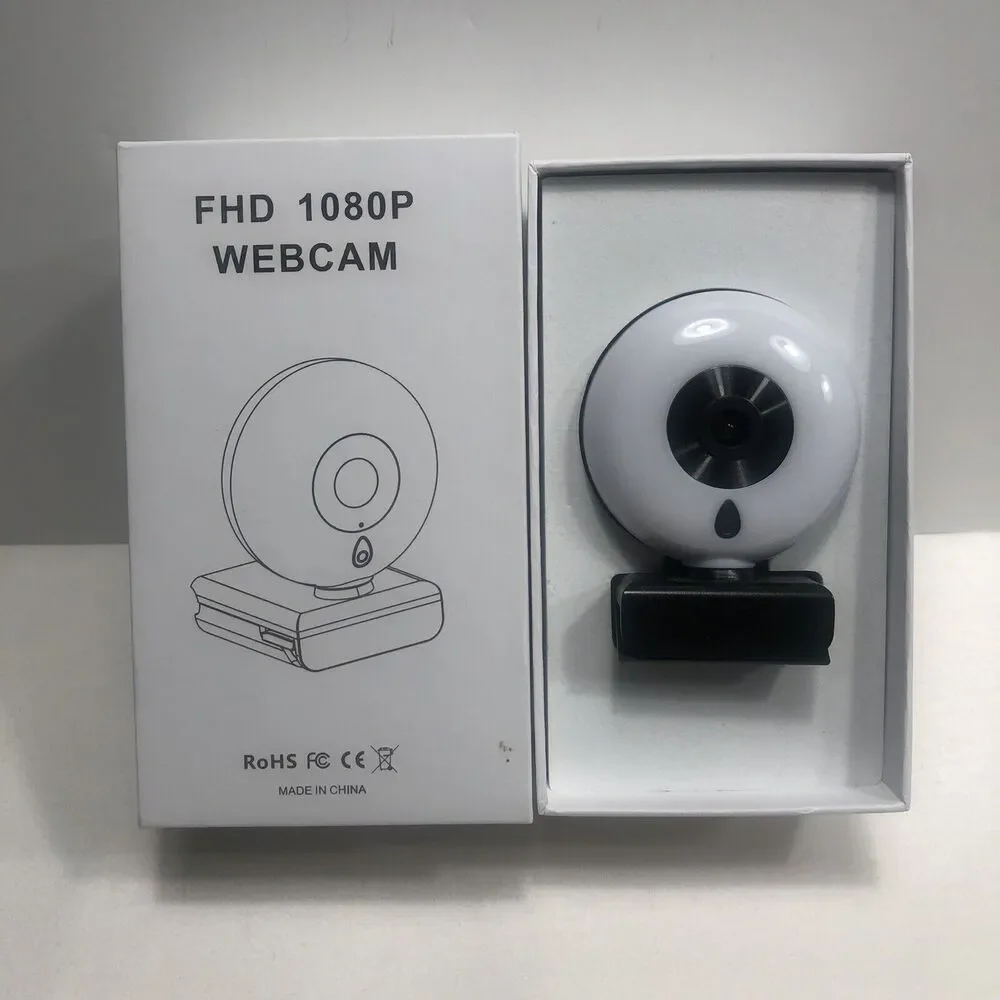 1080P Webcam HD USB PC Desktop Laptop Web Camera Microphone Video Record FHD